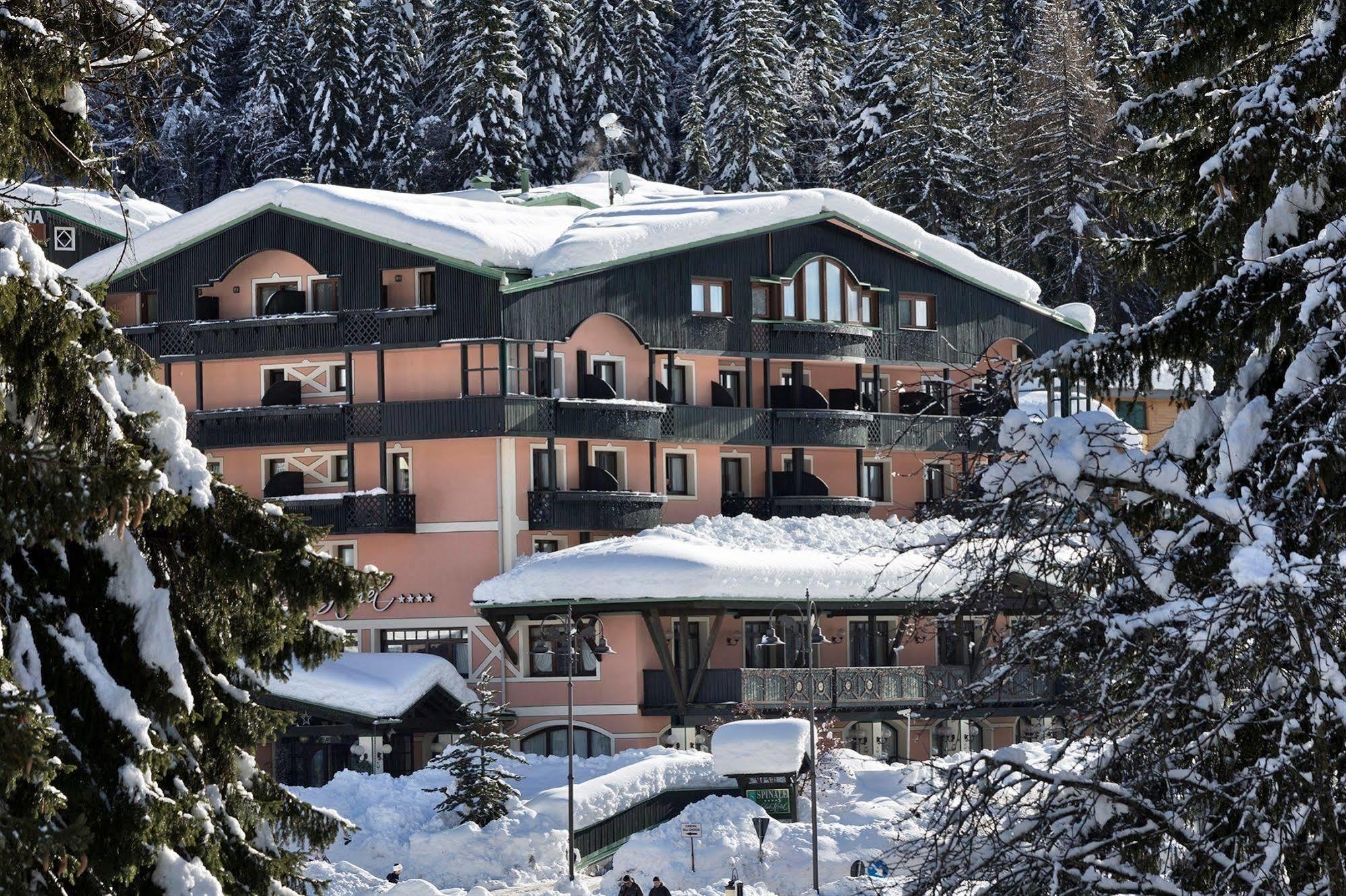 Hotel Spinale Madonna di Campiglio Bagian luar foto